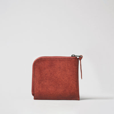<LITSTA> Compact Wallet Half / Dark Brown