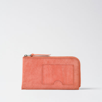 <LITSTA> Compact Wallet / Coral Pink