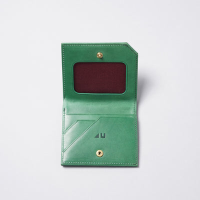 ＜フォーユーバイウノフク＞二つ折り財布/グリーン