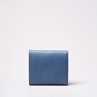 <4U by UNOFUKU> Bifold Wallet with Flap / Navy