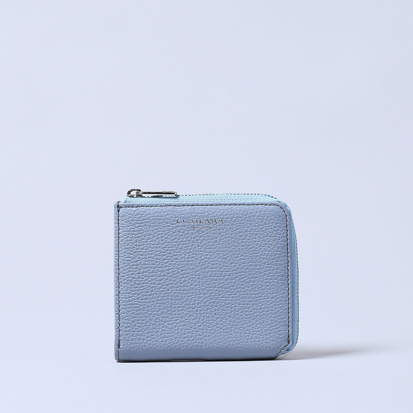 ＜キヨカワ＞［SOPHIE］L zip wallet/キャメル