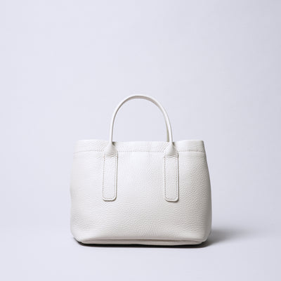 <itten-itten> Leather Mini Tote (w/ D) / Pistachio