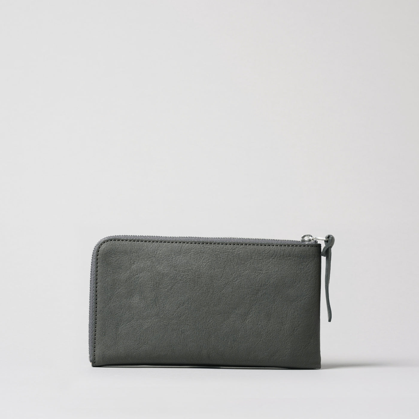 <numeri> Sottile L Zipper Long Wallet / Grey