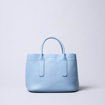 <itten-itten> Leather Mini Tote (w/ D) / Pistachio