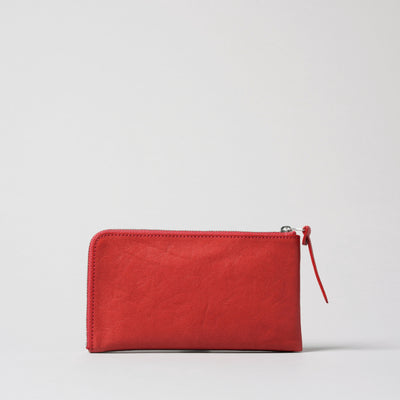 <numeri> Sottile L Zipper Long Wallet / Red