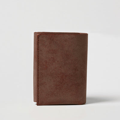 ＜FABRIK＞TRI-FOLD WALLET/黑色