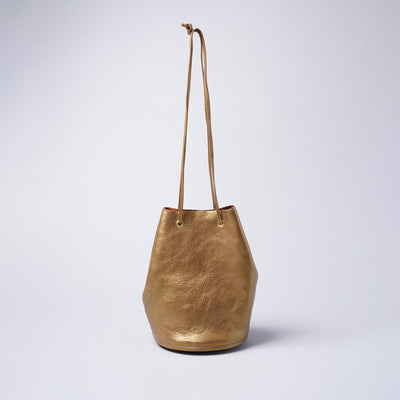 <Annak> Draw String Shoulder Bag / White