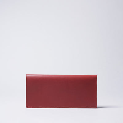 <ASUMEDERU>  Long Wallet / Red