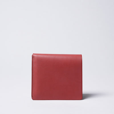 <ASUMEDERU>  Folded Wallet with Open Bill Pocket / Grey