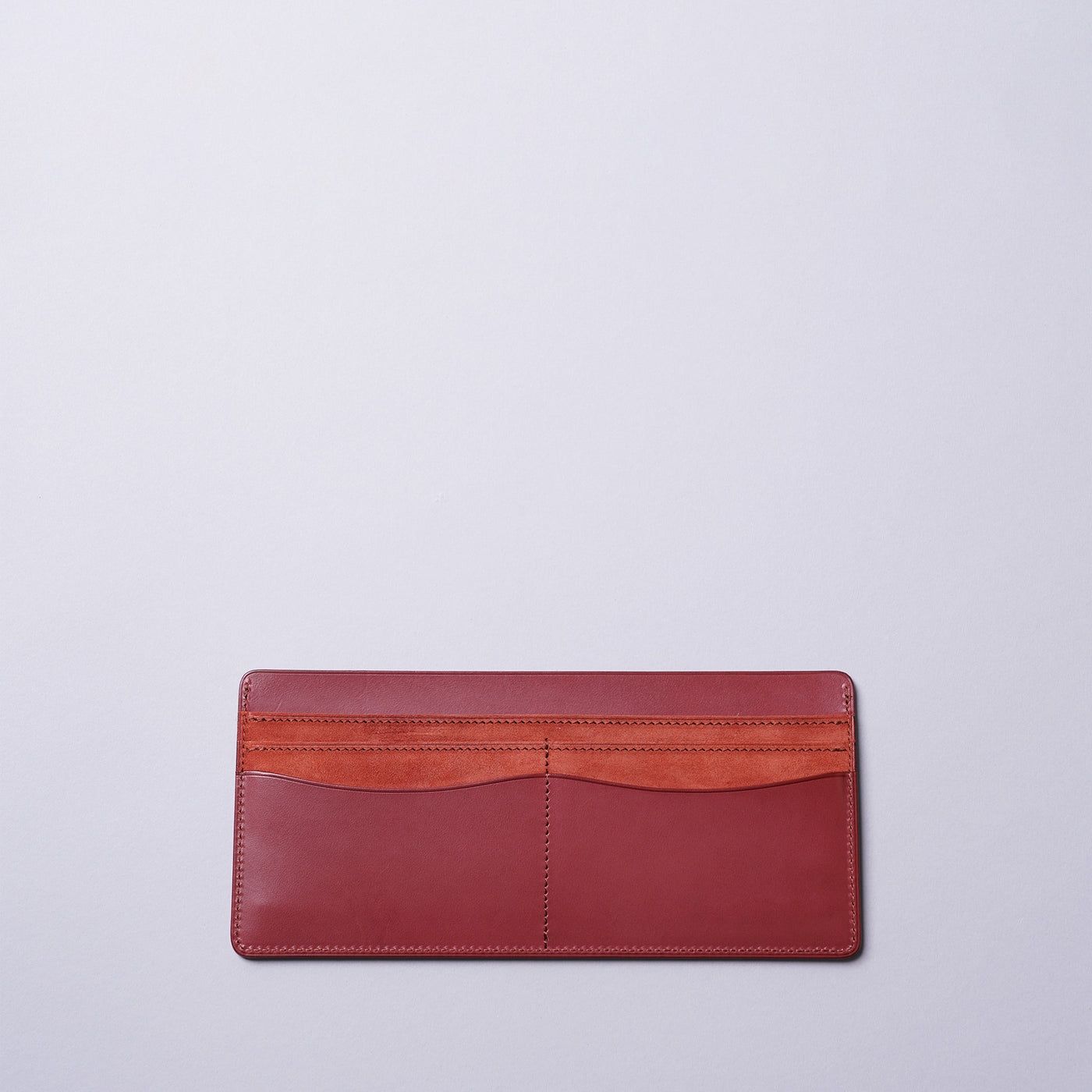 <ASUMEDERU> Simple Long Wallet/ Red