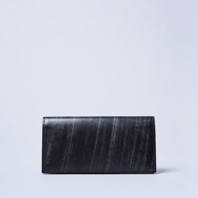 ＜クラフスト＞ブライドルレザー 長財布/Black (ブラック)