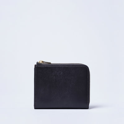 ＜クラフスト＞ブライドルレザー L字ファスナー財布/Black (ブラック)