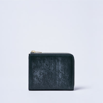 ＜クラフスト＞ブライドルレザー L字ファスナー財布/Black (ブラック)