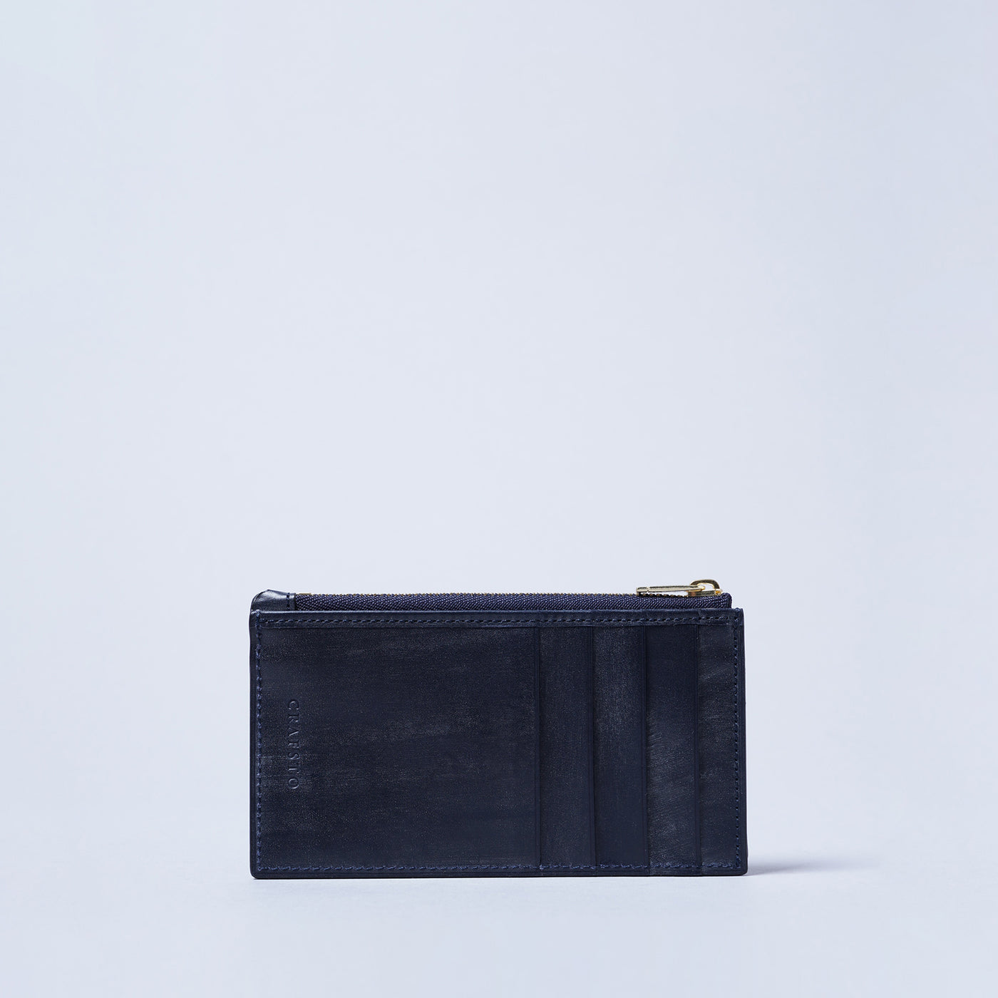 <CRAFSTO>  Bridle Leather Multi Pocket Fragment Case (8 pockets) / Black