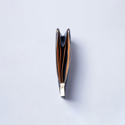 <CRAFSTO>  Bridle Leather Multi Pocket Fragment Case (8 pockets) / Black