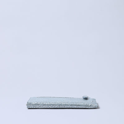 ＜コケット＞Lzip Wallet さざ波/シルバー