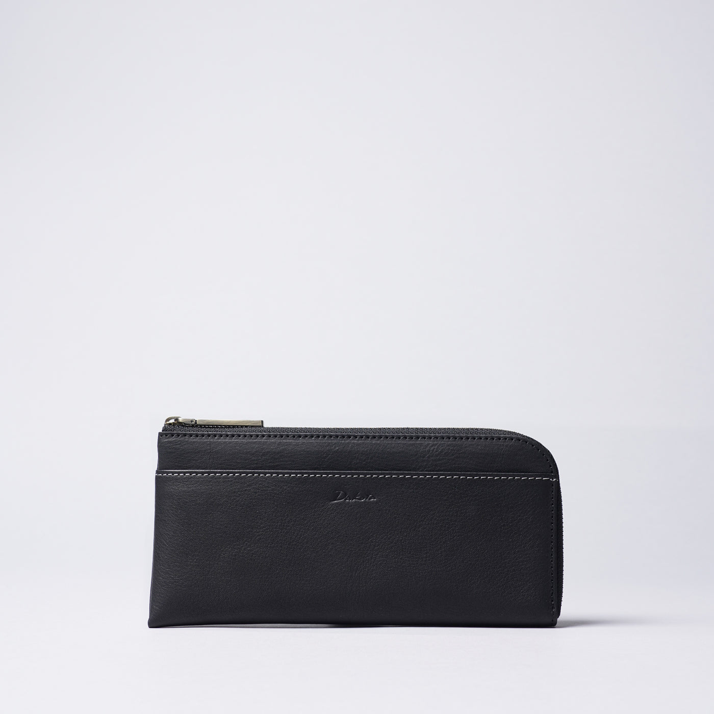 <Dakota> L Zipper Long Wallet / Black