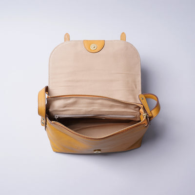 <Dakota> Shoulder Bag M / Mustard