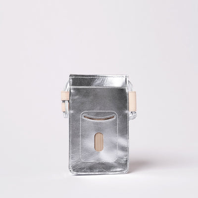 <Estine> Logical Series Mini Shoulder Bag / Silver