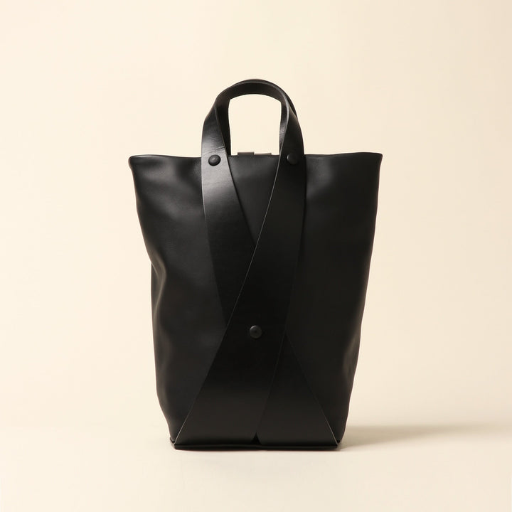 Cradle series leather backpack/black | テーーマ teema