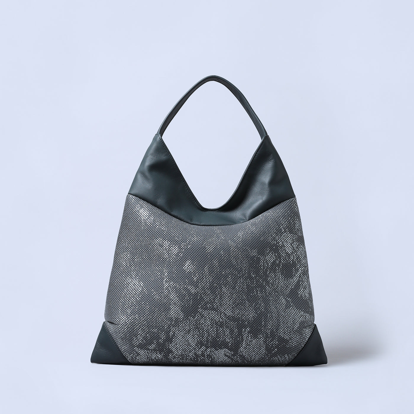 ＜ESTINE＞Oblique系列 托特包/黑色