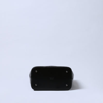 ＜ESTINE＞Noirism系列 兩用型皮革托特包/黑色