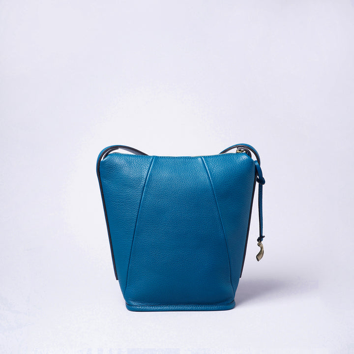 エティアム＞シュリンク ミニショルダーバッグ《Swing》/ターコイズ