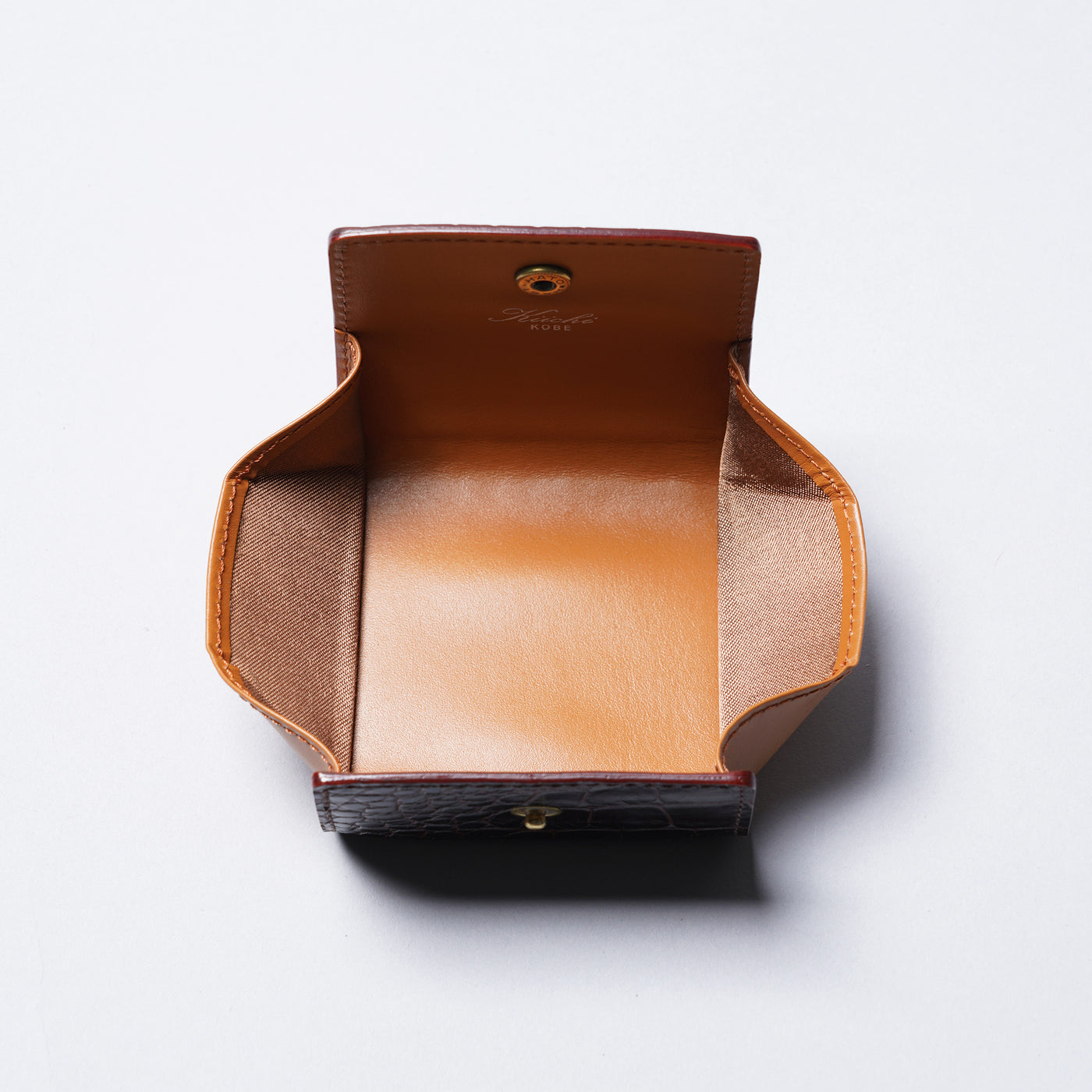 <kiichi> Alike Series Coin Case (Box) / Brown