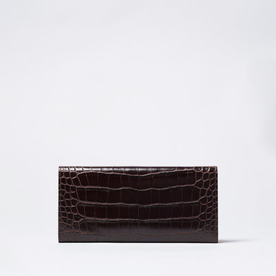 <kiichi> Alike Series Long Wallet (Flap Closure) / Brown