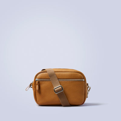 ＜レザリ＞エンボスミニショルダーバッグ/スカイ