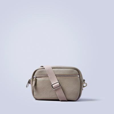 ＜LEZALI＞壓花迷你肩背包/金色