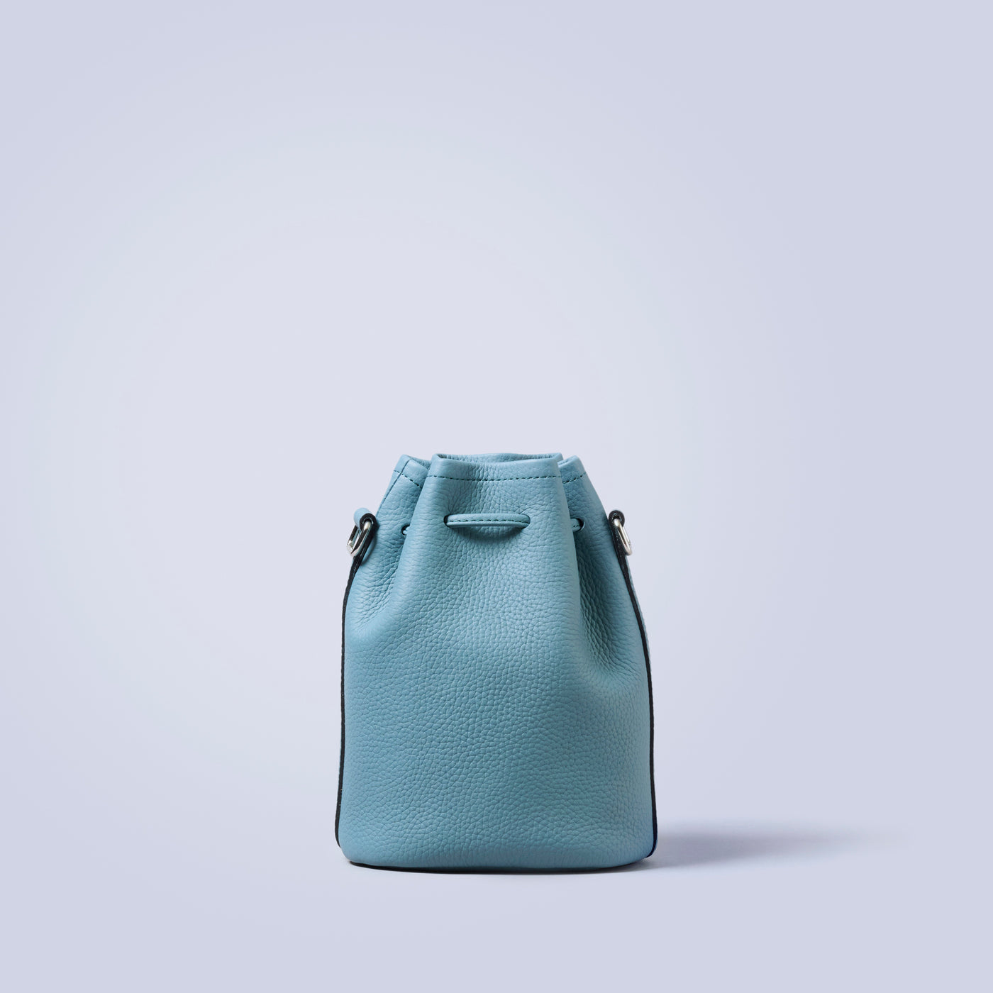 ＜LEZALI＞壓花迷你抽繩肩背包/金色