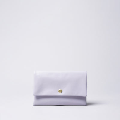 <Neutral Gray> NP135 Husky Pouch Wallet / Lavender