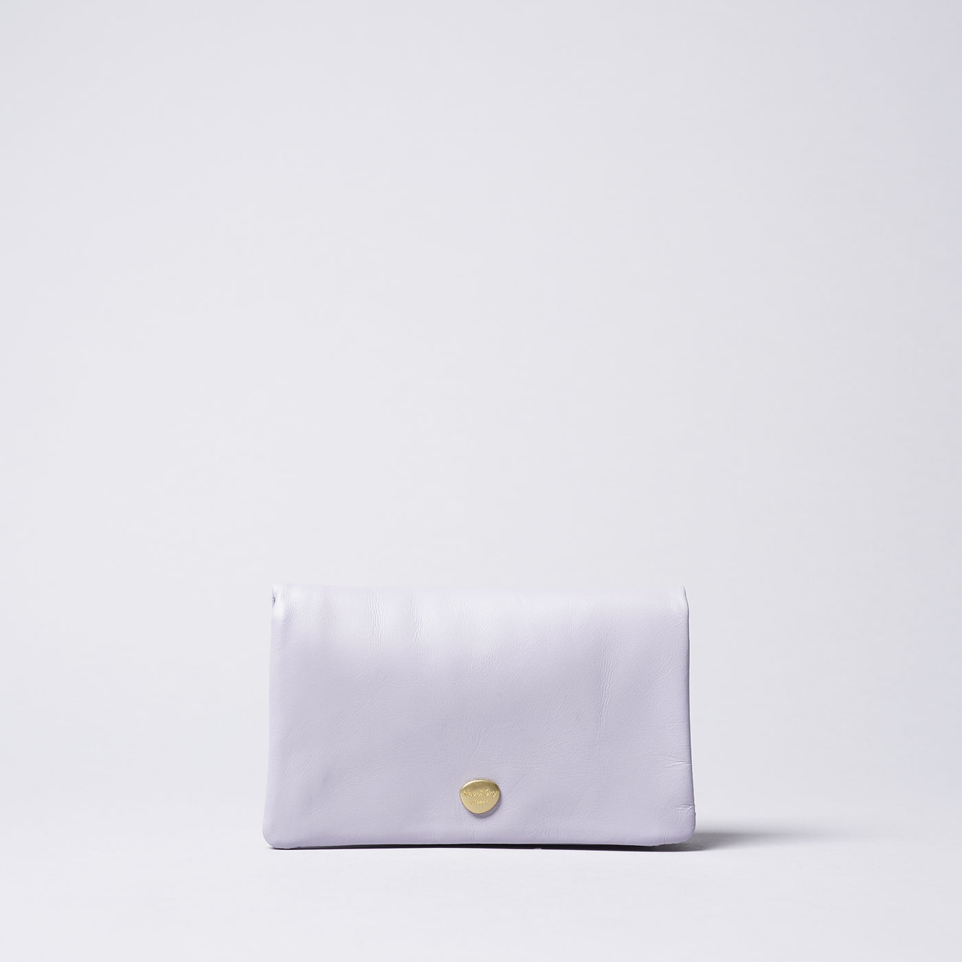 <Neutral Gray> NP135 Husky Short Wallet / Lavender