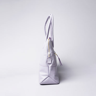 <Neutral Gray> NH405 Husky Tote Bag M / Lavender