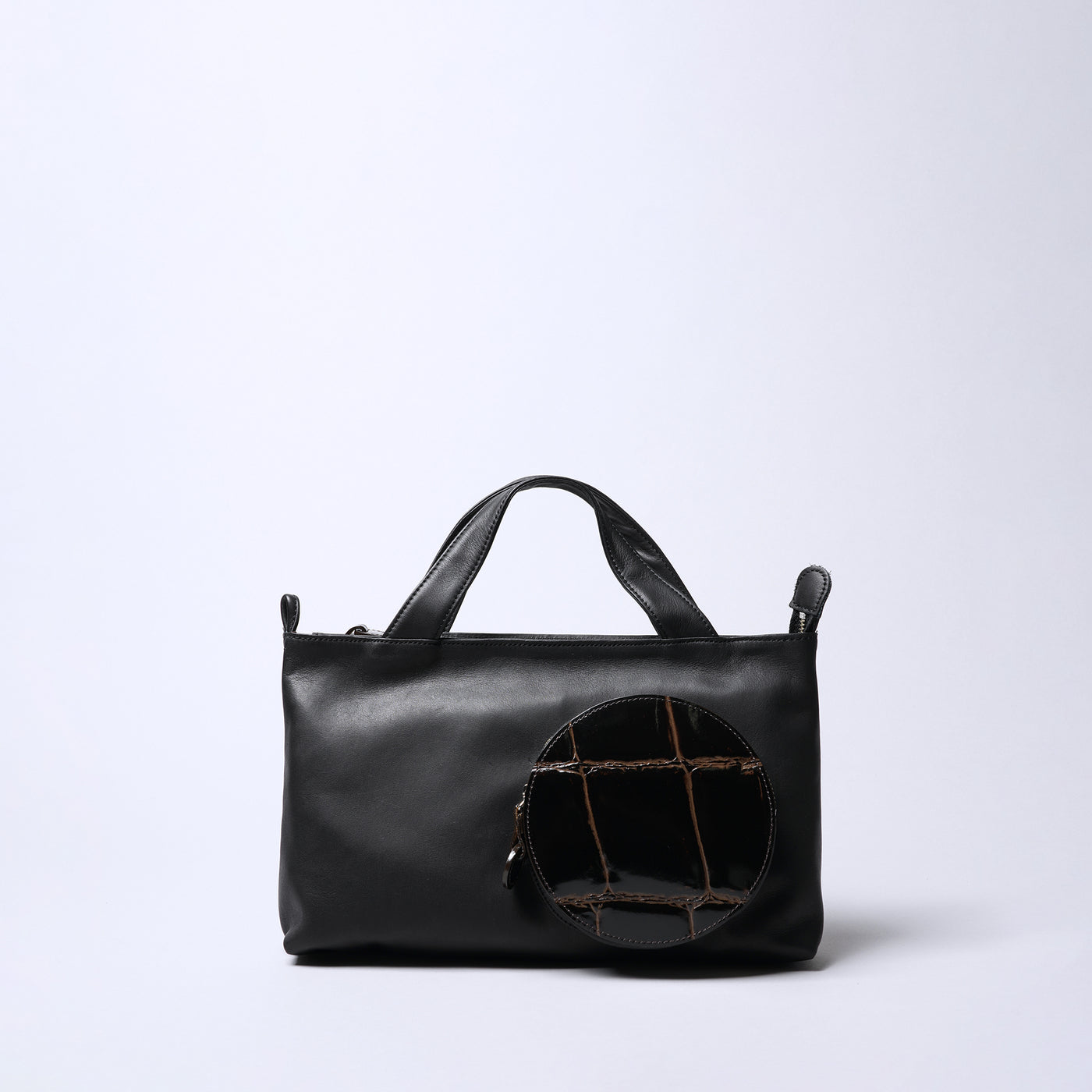 <REAL MIND BL> Apollon 2 Way Mini Shoulder Bag  / Black