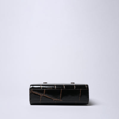 ＜リアルマインド ブラックレーベル＞プリマボルサ ハンドバッグ/ネイビー