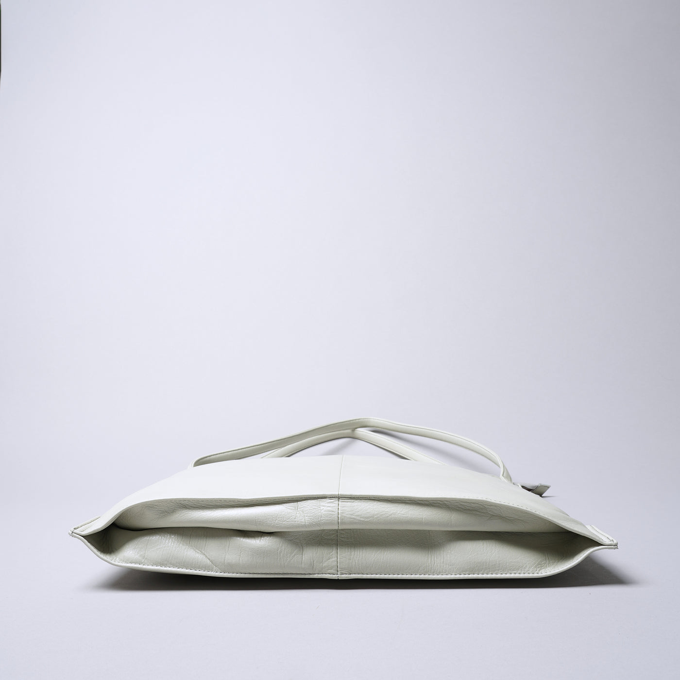 <REAL MIND BL> Fika Thin Gusset 2 A4 Tote Bag / Grey