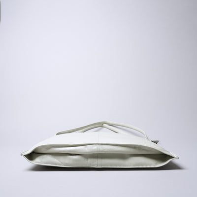 <REAL MIND BL> Fika Thin Gusset 2 A4 Tote Bag / Grey