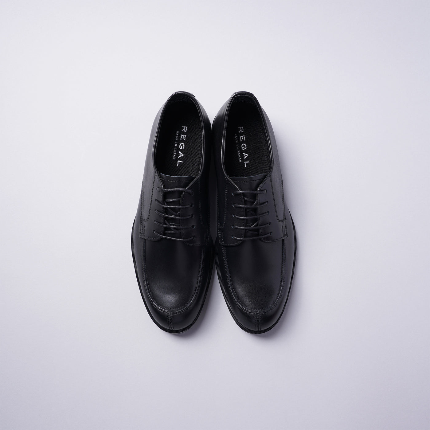 ＜REGAL＞Gore-Tex U-tip紳士鞋/黑色