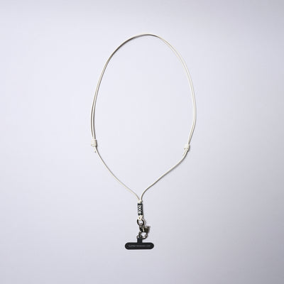 <SENTI FLATTER THE SENSES> Multi Leather Strap w/ Smart Phone Holder (Pull Up Hook) / Black