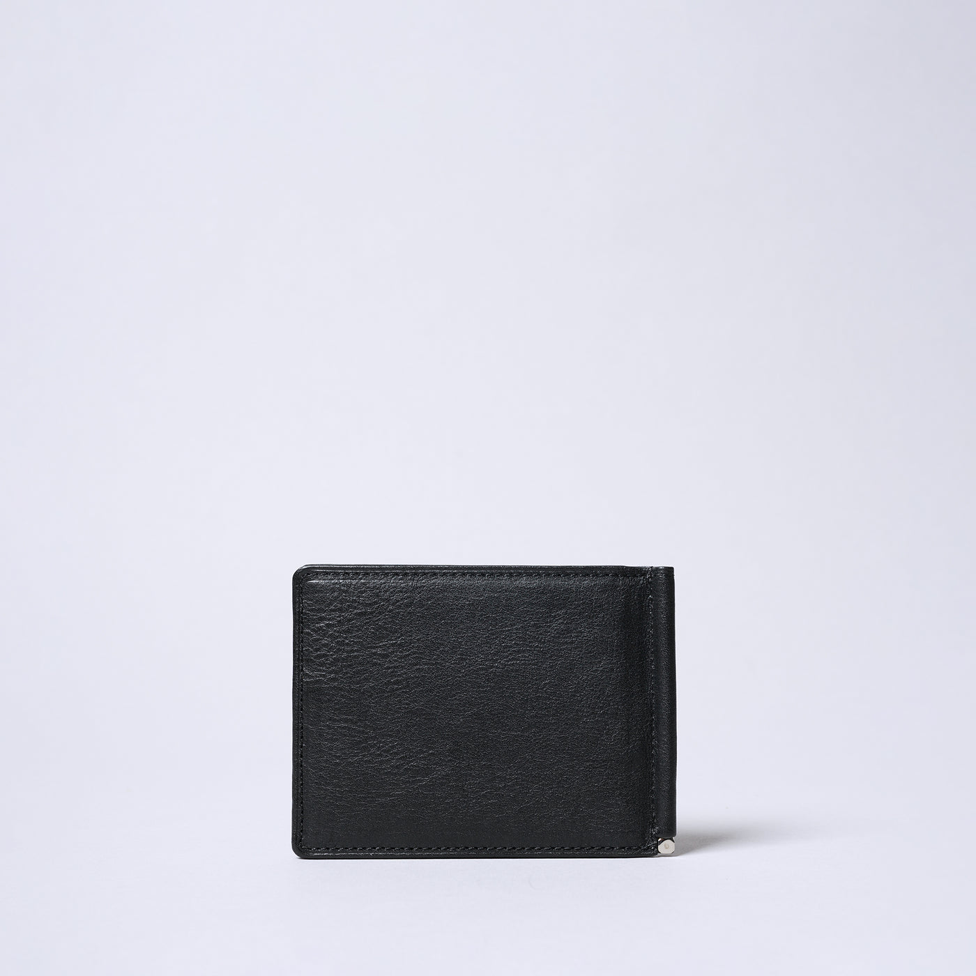 <SENTI FLATTER THE SENSES> Bill Clip & Coin Wallet  / Black