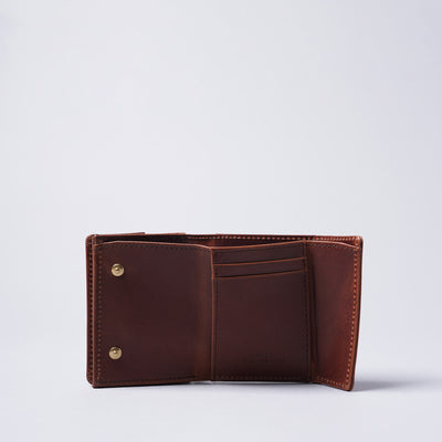 ＜SLOW＞herbie -hold mini wallet -/橡木色