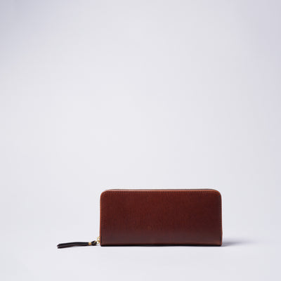 ＜スロウ＞herbie -new round long wallet-/キャメル