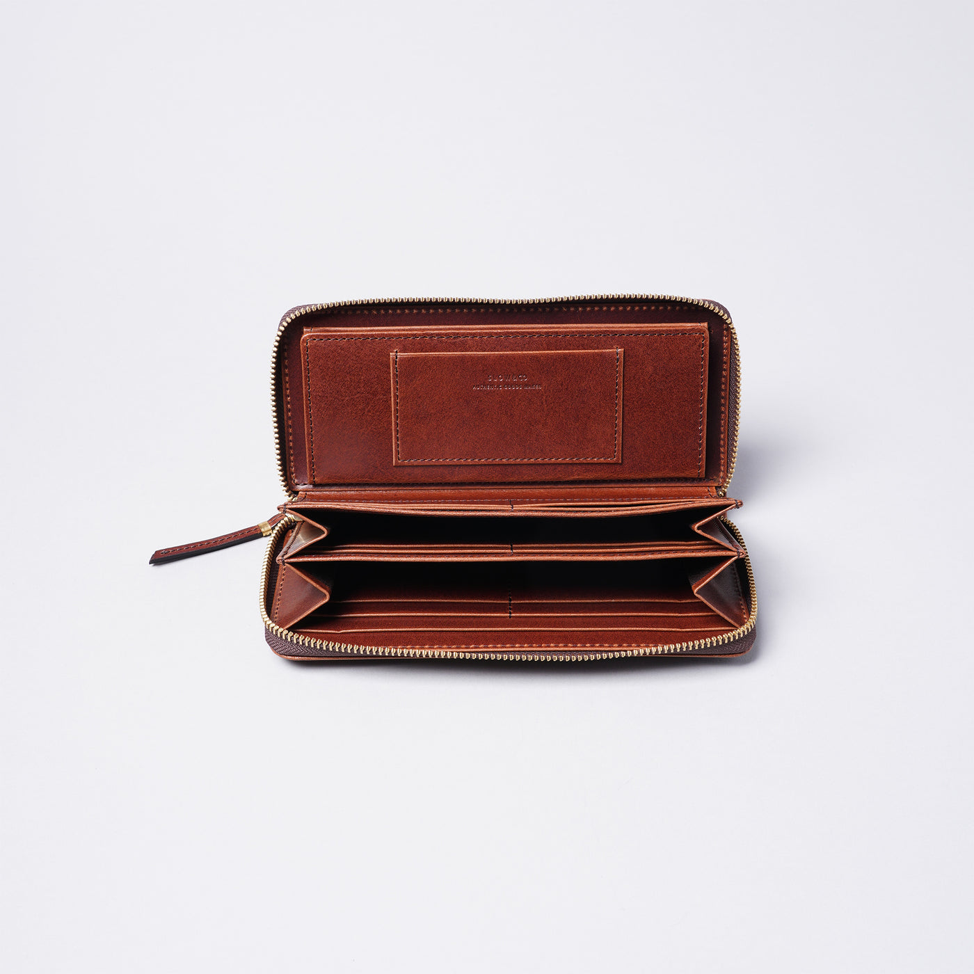 ＜SLOW＞herbie -new round long wallet-/駱駝色