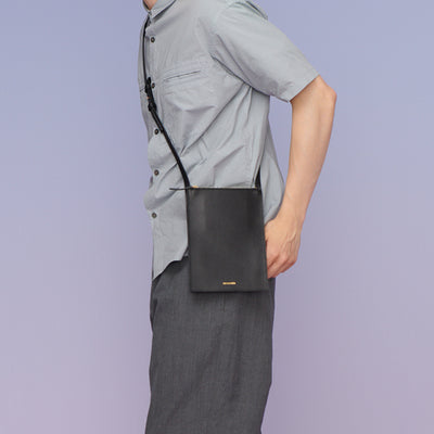 <re:credo> Flat Shoulder Bag / Beige