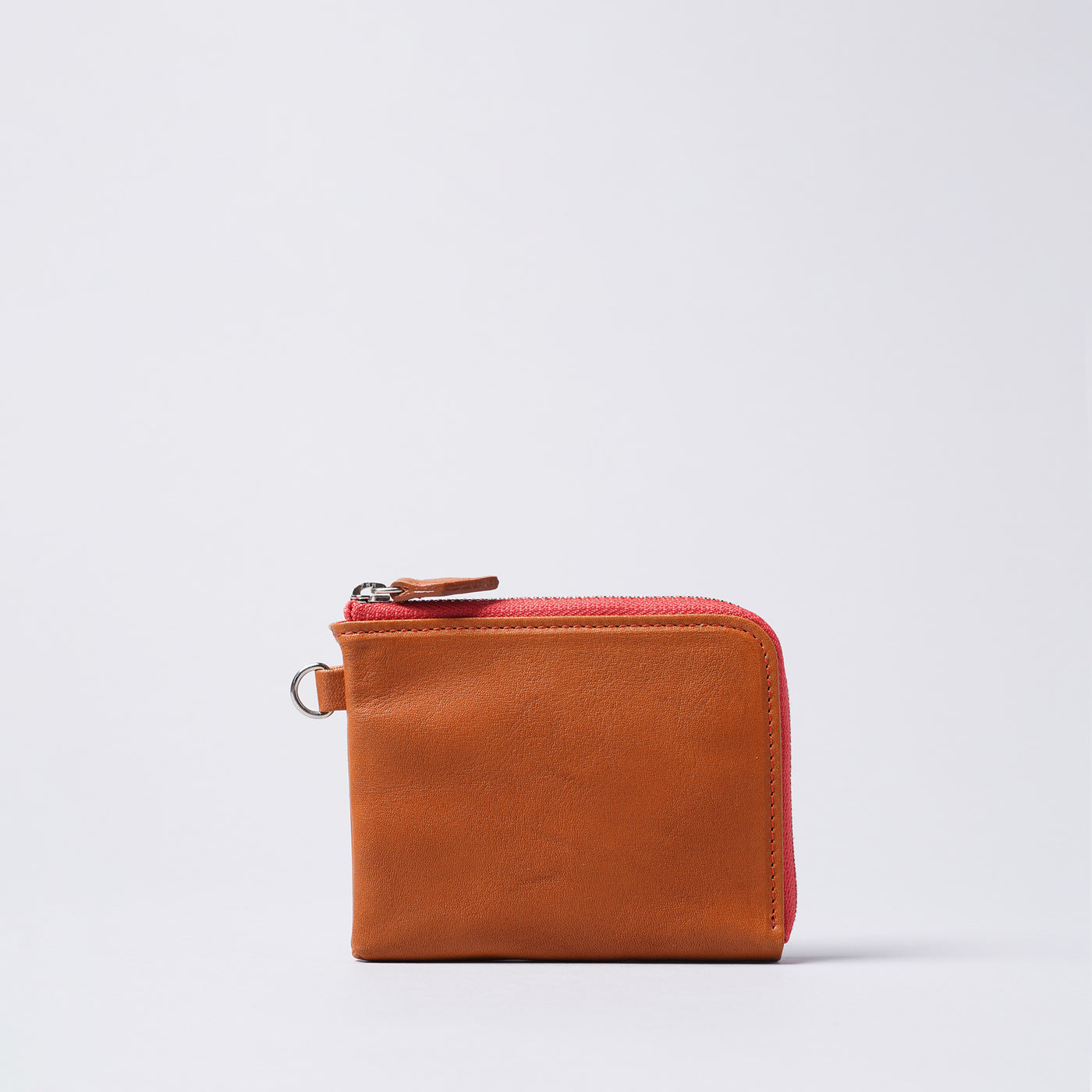 <Nomura Seisakusho> L Zipper Mini Wallet (Tochigi Leather) / Brown