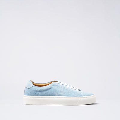 <TOSS> Chester Lace Up Leather Sneaker / Blue