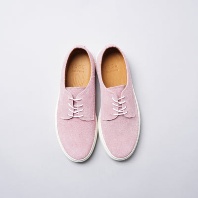 ＜TOSS＞ Bath 繫帶皮革球鞋/粉紅色