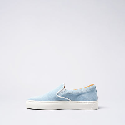 ＜TOSS＞ Lance slip-ons 皮革球鞋/藍色